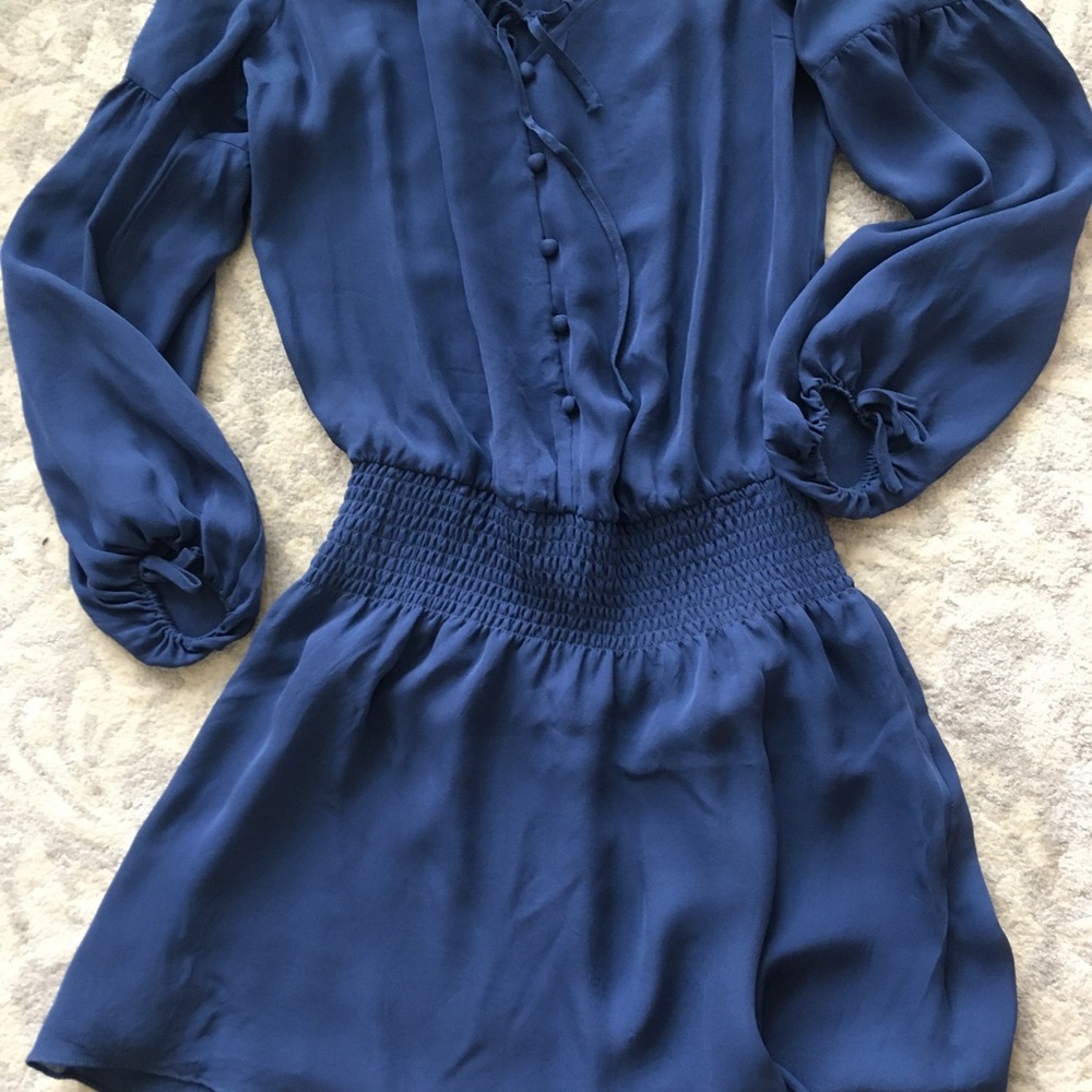 Parker dorit silk dress